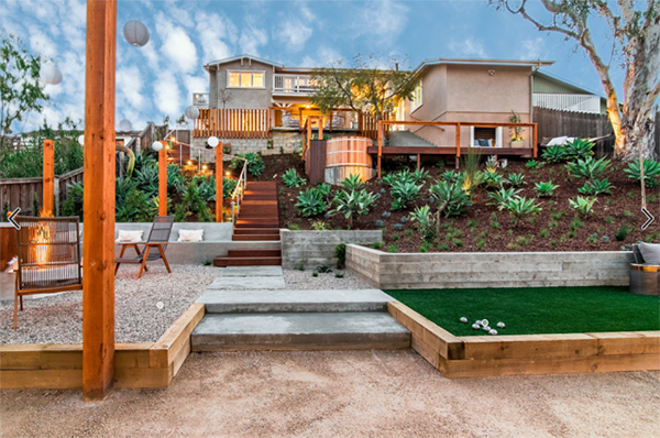 每一層別墅花園都能驚艷你的目光